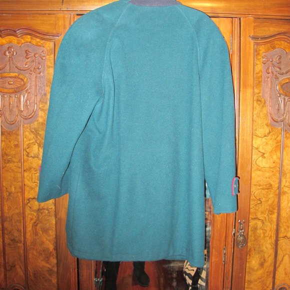 VINTAGE Mackintosh Authentic RED & Green Wool 12 - Picture 4 of 12